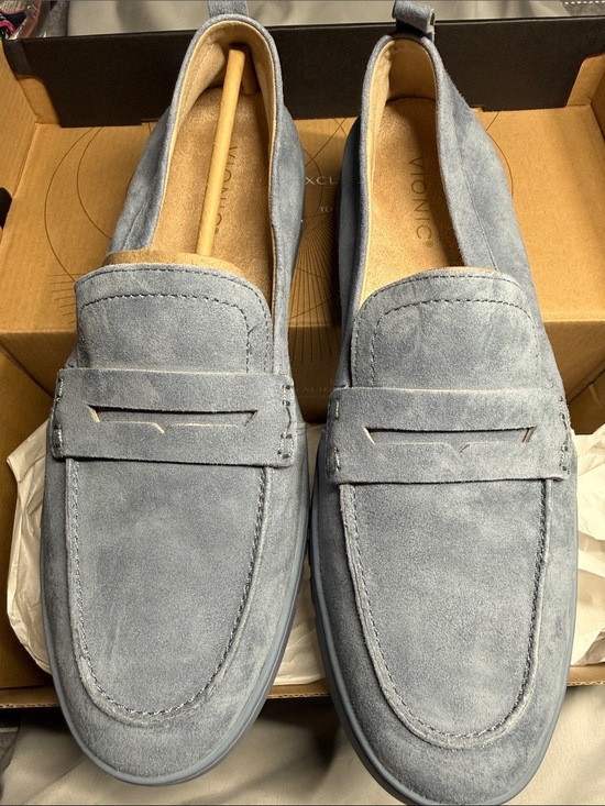 Vionic Shoes - Vionic Women’s Uptown Moccasins in Vent Blue